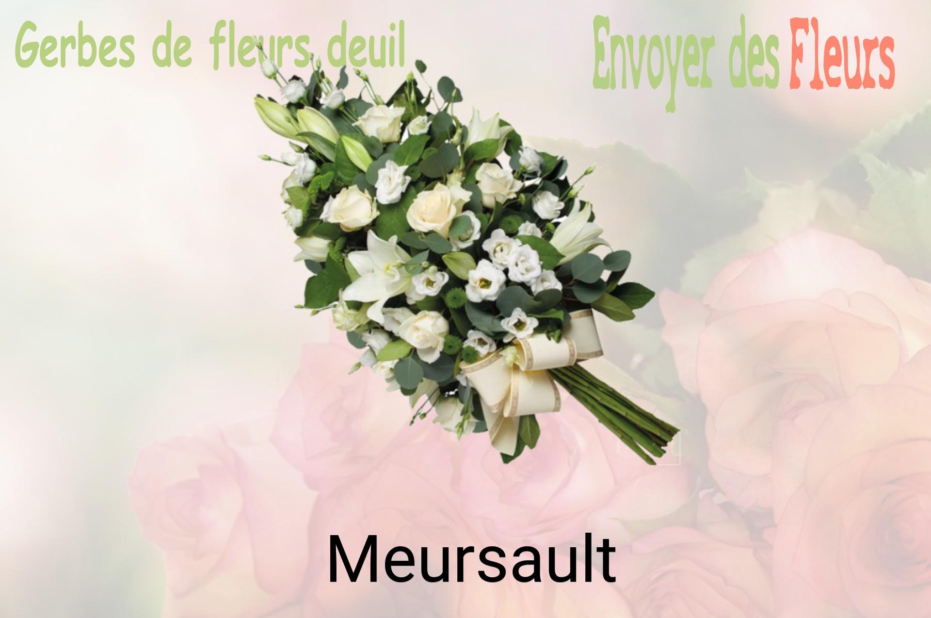 Gerbe de fleurs de deuil livrée à Meursault